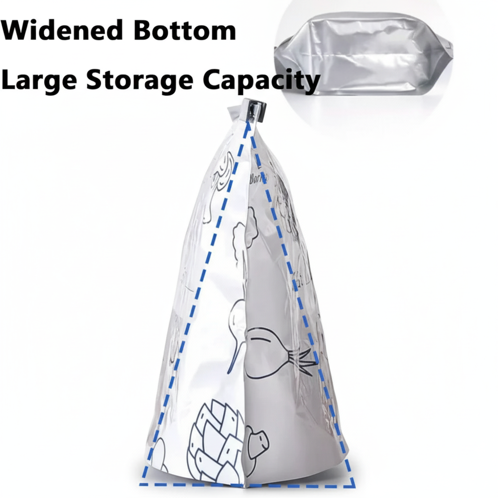 Reusable Aluminum Foil Sealable Storage Bags (Pack of 20)