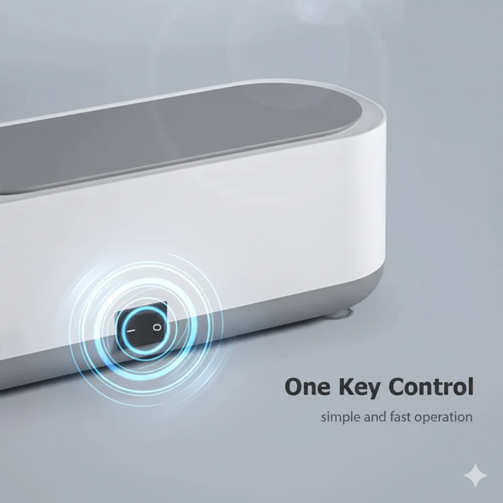 Mini Ultrasonic Jewelry Cleaner Machine